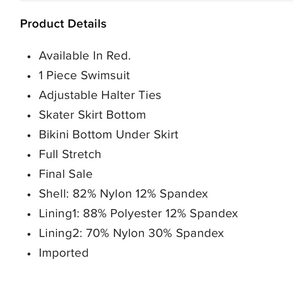 Swimsuit Dress - Picture 4 of 4